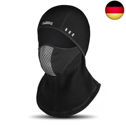 INBIKE Sturmhaube Motorrad Fahrrad Sturmmaske Winter Ski Vollmaske Halbmaske