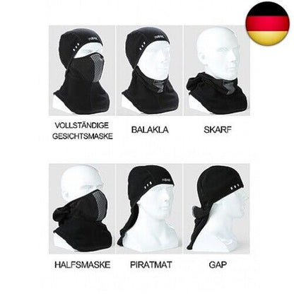 INBIKE Sturmhaube Motorrad Fahrrad Sturmmaske Winter Ski Vollmaske Halbmaske