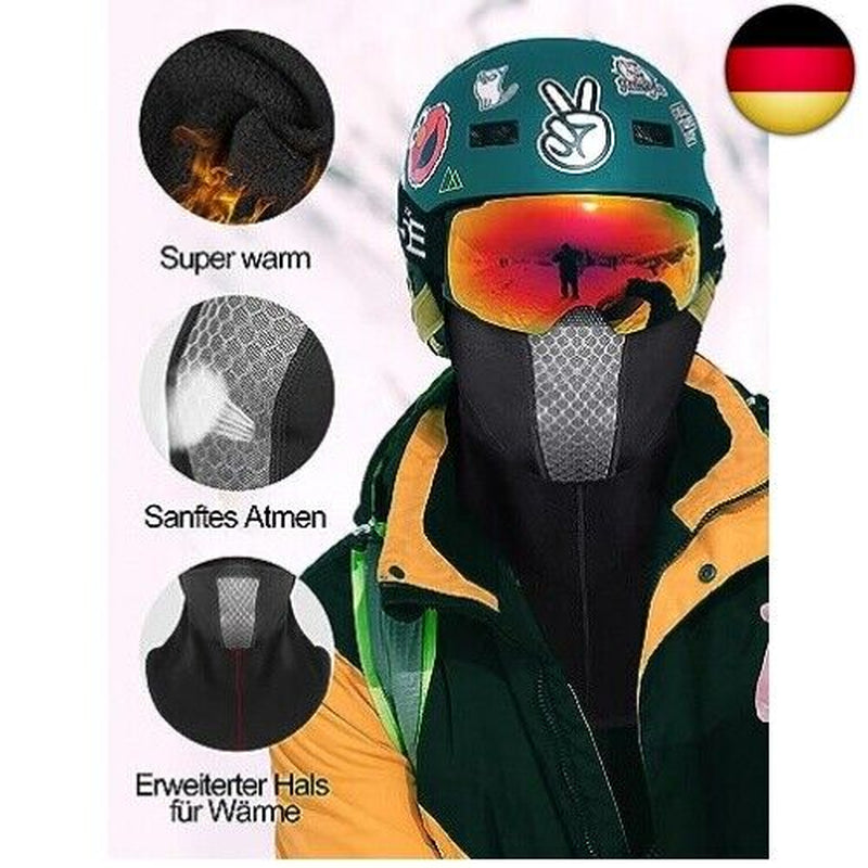 INBIKE Sturmhaube Motorrad Fahrrad Sturmmaske Winter Ski Vollmaske Halbmaske